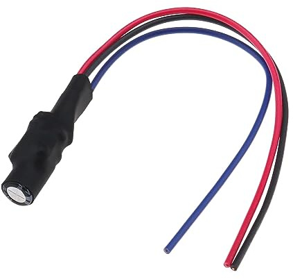 ECSiNG Signal Filter 12 Volt for Car Reverse Rearview Backup Camera Power Relay Capacitor Filter Rectifier Vehicle Electronics Parts