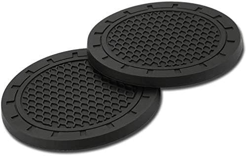 Car Cup Holder Coaster For Vw Tiguan 2017-2021, Insert Anti-Slip Shockproof Car Coasters Cup Holders Car Interior Accessories