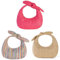 ARVALOLET Damen Handtasche aus geknotetem Stroh mit Schleife, tasche for formelle Anlässe und Partys