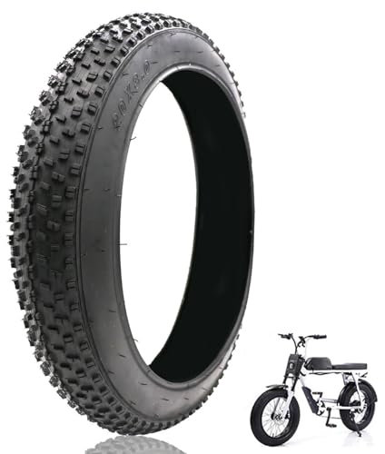 20 24 26 Zoll E-Bike Reifen Faltbar Fett Fahrradreifen 20/24/26x3.0/4.0 Fat Fahrrad Mantel für Elektrofahrrad Reifen Kompatibel Wide Mountain Snow Bicycle | 30 PSI(24X4.0)