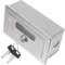 TOKIDNY Box Rolling Shutter Door Switch Push to Exit Button Momentary Push Button Switch Control for Gate Opener Select Switches Buttons Outdoor Switch Push Switch Stainless Steel Silver