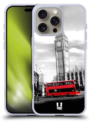 Head Case Designs Big Ben Tower of London Schönsten Orte Der Welt Set 2 Soft Gel Handyhülle Hülle kompatibel mit Apple iPhone 16 Pro Max