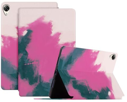 Genérico DayQiQiPu Funda para Huawei MediaPad M6 8,4 Pulgadas Acuarela Pintura Patrón PU cuer, Carcasa Tableta Flip de Soporte ultradelgada con Auto Reposo/Activación,01