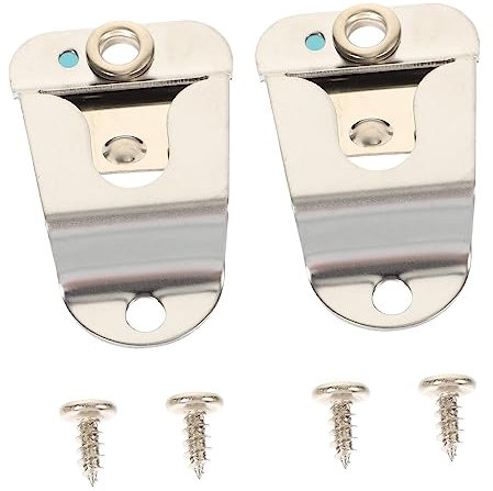 VICASKY Cb Mikrofonhalter Metall Für Fahrzeug Handmikrofon Halterung Mit Schrauben Kompatibel Mit Gm300 Gm950 Gm3688 Gm3188, 2 Satz Mikrofonclip Für Cb Funk