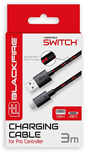 Ardistel - Cable USB, Tipo C, 3 M (Nintendo Switch)