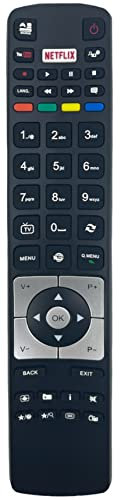 Telecomando per Hitachi 43HGT69U 43 UHD 4K Smart TV - Con due batterie AAA 121AV incluse