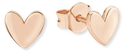 s. Oliver Ohrringe für Damen, 925 Sterling Silber, Rosévergoldet