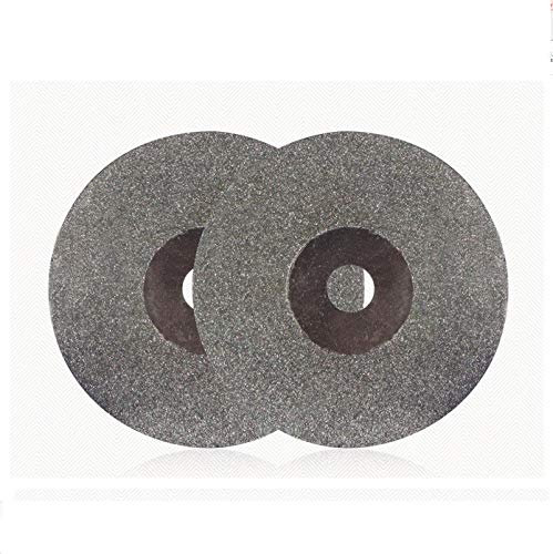 Disco de corte de diamante con rueda de afilado + vástago para herramienta rotatoria Dremel piedra hoja 50 mm