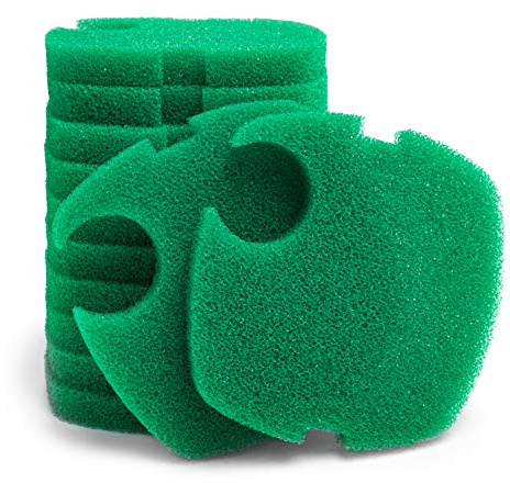 LTWHOME Kompatible grob Filter Pads passend für All Pond Solutions 1000EF+ Aquarium External Fish Tank Filter (12 Stück)