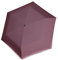Doppler Carbonsteel Mini Slim Taschenschirm 22 cm, 90 cm Schirmdurchmesser, 100% Polyester, Grau, Gepunktet