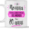 Tee Design Tazza regalo nonna 80 anni, idea regalo donna
