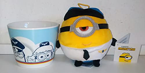Figurine de pluie Minion / « pilote » / figurine en tissu / figurine de décoration / figurine de collection / parcours de marchandises / action / Kik / Rofu