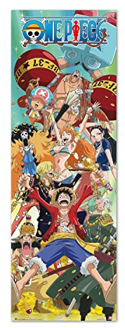 Grupo Erik Póster One Piece All Characters - Poster puerta - Lamina decorativa/Póster Producto con licencia oficial