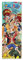 Anime Poster - One Piece Poster Alle Figuren - Deko Wohnzimmer oder Deko Schlafzimmer - Deko Wohnzimmer - Größe : 158 x 53 - Anime Fanartikel