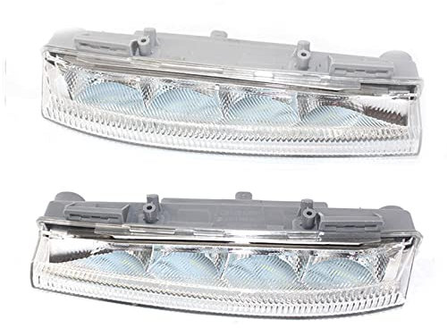 FDRJYO Auto tagfahrlicht Für Mercedes Benz W204 W212 C250 C280 C350 E350, Auto Front Tagfahrlicht Nebelscheinwerfer
