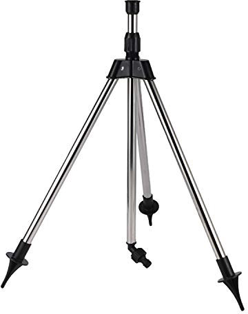Kit de riego de aspersor de impacto con trípode de riego de césped