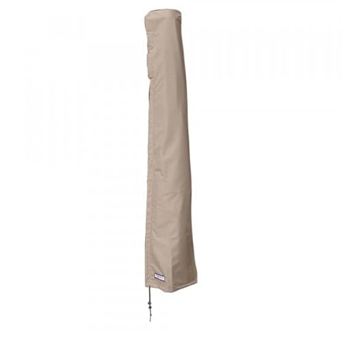 Raffles Covers Sonnenschirmhülle mit Stab H: 160 cm | Atmungsaktiv | Wasserdicht | UV - beständig | Doppelt genähte, PU-versiegelte Naht | Inklusive Befestigungsstab |
