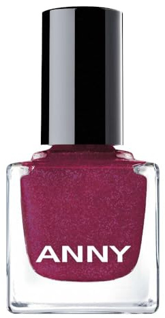 ANNY Nail Polish – Hochwertiger Farb-Nagellack mit langanhaltendem Glanz, splitterresistent und schnelltrocknend, Farbe: Pink Flash - 15 ml