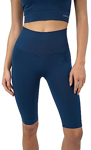 STARK SOUL Kurze Leggings - Racer - Radlerhose Seamless - High Waist - Diverse Farben, Größen: S, M, L und XL
