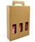 Evergreen Goods 330ml Beer Bottle Carrier | Holds 3 Bottles or Cans - 3 Display Windows | Durable Cardboard Box for Beer, Ale, Cider | Ideal for Home Brew, Gifts, Parties, and Occasions (10 Box)