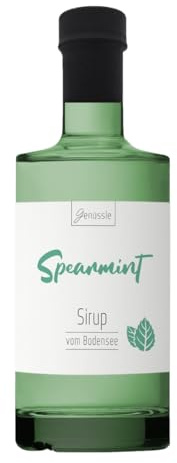 BIO Spearmint-Sirup 3x 350 ml - Genüssle Spearmint Sirup vom Bodensee