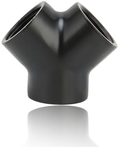 FLEXMAN Connettore per Tubo a 3 Vie, Raccordi per Raffreddamento Ad Acqua a 3 Vie Tipo Y, Raccordi per Acqua per Computer in Ottone Flessibile Compatto G1/4 con Filettatura Interna per PC