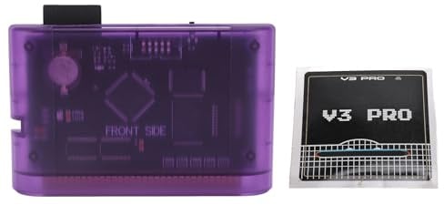 Spielkassette für Mega Drive V3.0 Pro, 3000-in-1-Spielkarte mit Integrierter 8G-Speicherkarte, Multi-Game-Videokassette mit MEGAKey für EDMD Remix MD V3-Spielekonsolen