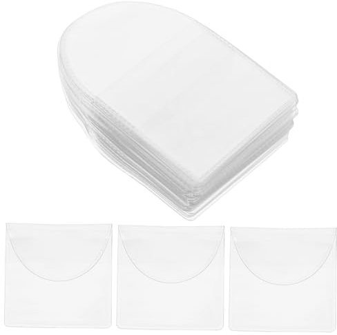 HOODANCOS 40stücke Transparente Münzhüllen Aus Robustem Pvc Doppelseitig Sichtbar Münzaufbewahrungstaschen Für Sammler Münzfach Organizer Schutzbeutel Für Münzen Und Souvenirs Coin Storage b