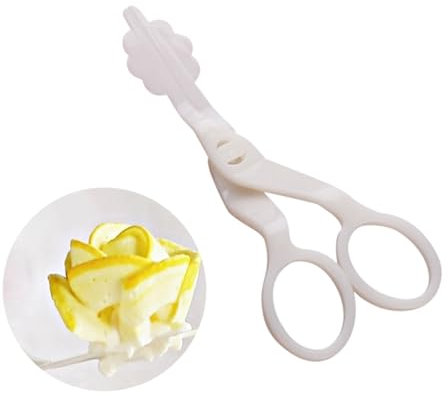 Cabilock Fondant Schere Leichtes Abnehmbares Cremeblumen Transfer Werkzeug Für Tortendekoration Einfach Zu Reinigen Vielseitig Einsetzbar Für Hochzeit Geburtstag Weihnachtsfeier Und Party
