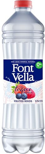 Font Vella Agua Mineral Sabor Frutos Rojos, 1.15L