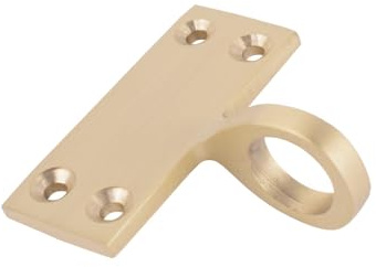 Sash Heritage Cast Brass Flat Sash Window Eye - Satin Brass