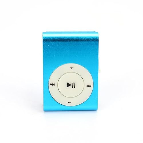Ghzste -MP3 -Player, Tragbarer Digitaler Musik -Medienspieler, 3,5 Mm USB2.0 MP3 -Player mit Clip -Support, Support Memory Card Zum Laufen, Radfahren, Wandern, Klettern und Yoga (b)