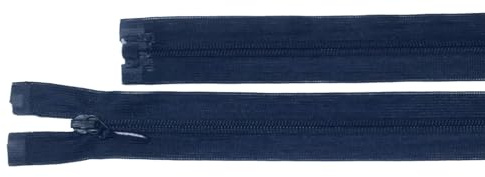 Reißverschluß nahtverdeckt nahtfein TEILBAR 30 cm dunkel blau/marine