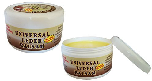 3 x 250ml Lederbalsam mit echtem Bienenwachs, für Schuhe, Möbel, Lederbekleidung