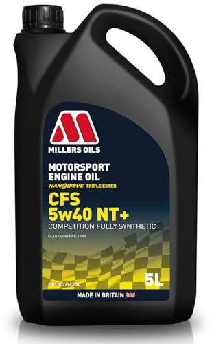 Millers Oils CFS 5w40 NT+ Fully Synthetic Motorsport Engine Oil, 5 litres