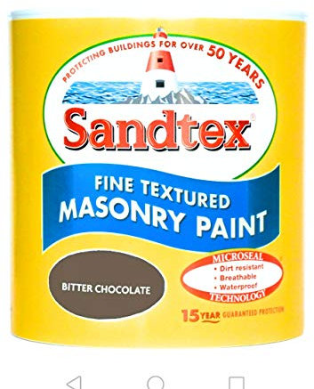 Sandtex Retail Ultra Smooth Masonry Bitter Chocolate 1 L