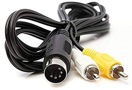 WICAREYO Câble AV Audio Vidéo Composite TV pour Genesis 1