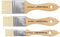 DaVinci ESPACE BEAUX ARTS da Vinci Serie 2470-2429,Breite Pinsel,Hobby Synthetikpinsel, Set 3pcs,flach Size 20mm.30mm.40mm .Made in Germany.