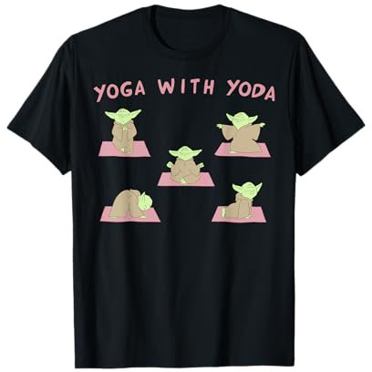 Star Wars Yoga With Yoda T-Shirt