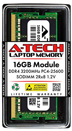 A-Tech 16GB RAM Replacement for Samsung M471A2K43DB1-CWE | DDR4 3200MHz PC4-25600 2Rx8 1.2V SODIMM 260-Pin Memory Module