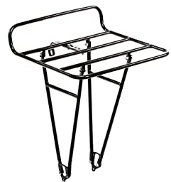 Pelago Commuter Front Rack Aluminium - Schwarz L
