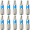 10 TORX Bits TX aus S2 Stahl T25 Schraubendreher Bit-Satz