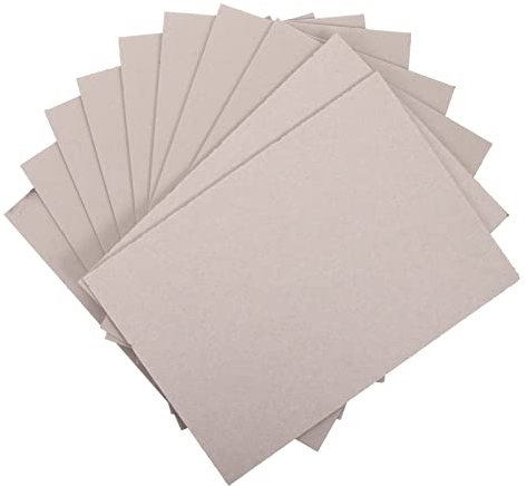 10 Stück Spanplatten, 29,6 x 20,3 cm, Karton, Buchbrett, Binder, Buchbinder, Basteln, Scrapbooking, Bilderrahmen ( 2,5 mm)