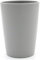 Magu 1 Nachhaltiger Biopolymer Becher (6 Farben) 100% Erdölfrei | Robust und Nachhaltig | Kunststoff Trinkbecher oder Zahnputzbecher silber