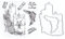 DzIxY Kerzen-Tannenzapfen, transparente Stempel und Metall-Stanzformen-Sets für Kartenherstellung, Scrapbooking, Papierkunst, Bastelset, Zubehör, transparente Silikon-Dichtungen, Stempeln für