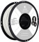 QIDI TECH ABS Rapido Filament 1.75mm, 3D Drucker Filament ABS 1kg Spule (2.2lbs), geeignet für Hochgeschwindigkeitsdruck,Fit die meisten FDM 3D Drucker, hochbeständig,Weiß