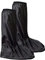 mmasport copriscarpe stivali in pvc impermeabili, resistenti all'acqua, antiscivolo, coppia di copri scarpe stivali da pioggia protettivi anti slip in pvc unisex, riutilizzabili (42-43, nero)
