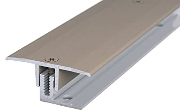 (21,24EUR/m) | Prinz LPS 220 Übergangsprofil | 34 x 900 mm | Edelstahl matt eloxiert | Für Belagstärken von 7-16 mm | Flaches Design ohne Zierrillen |
