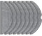 8 Stück Wischtücher für Roborock S8 Pro Ultra Saugroboter, Silberionen Mikrofaser VibraRise 2.0 Wischtuch Zubehör (Blaugrau)