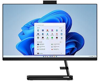Lenovo IdeaCentre AIO 3 All-in-One PC | 24 Inch Full HD | Intel Core i7-13620H | 16GB RAM | 512GB SSD | Windows 11 Home | Black | USB Calliope Keyboard and Mouse